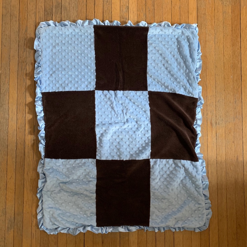Baby Boy’s Minky Blanket